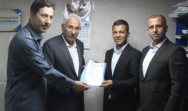 Aday Yavuz, PTT merkez şubesini ziyaret etti