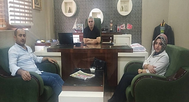 Ajans Balıklıgöl Yönetim Kurulu Başkanı Hasan Ray’dan Baraj Gazetesi’ne ziyaret