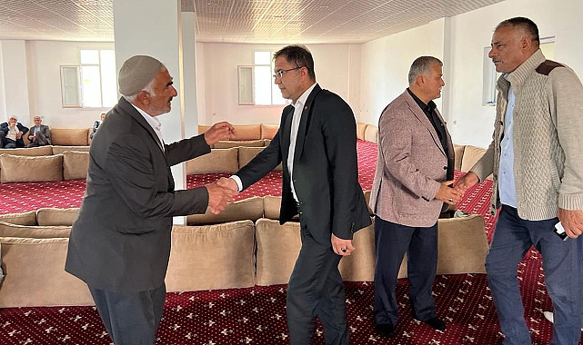 Aksak, Ceylanpınarlı kanaat önderleriyle bir araya geldi