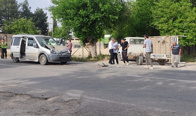 Akziyaret'te kaza! 2 yaralı