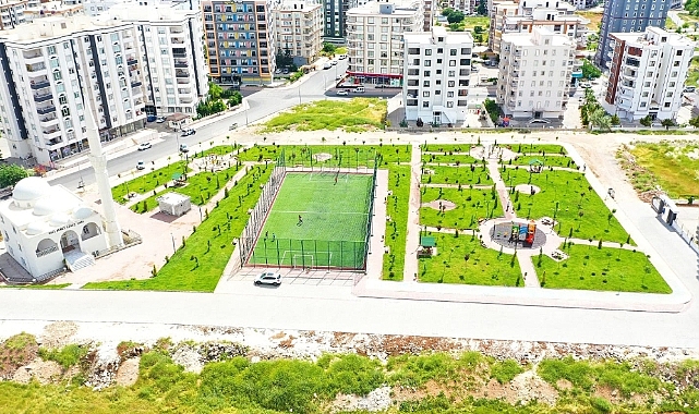 Atakent'e 9 bin  metrekarelik park kazandırıldı