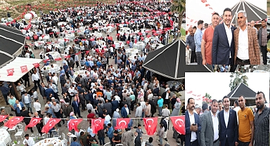 Başkan Özyavuz’un kurduğu Halil İbrahim Sofrasına yoğun ilgi