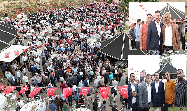 Başkan Özyavuz’un kurduğu Halil İbrahim Sofrasına yoğun ilgi