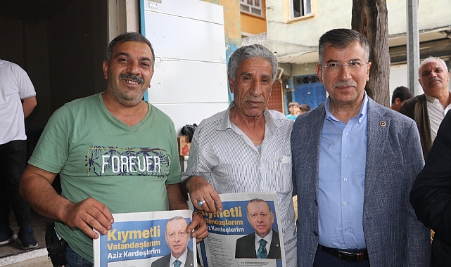 Cevheri, Erdoğan için destek istedi