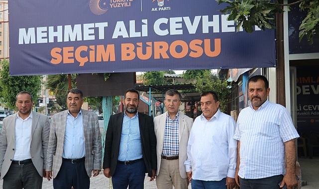 Cevheri, Urfalılara teşekkür etti