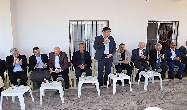 CHP adayları Hilvan kırsalında ziyaretler gerçekleştirdi