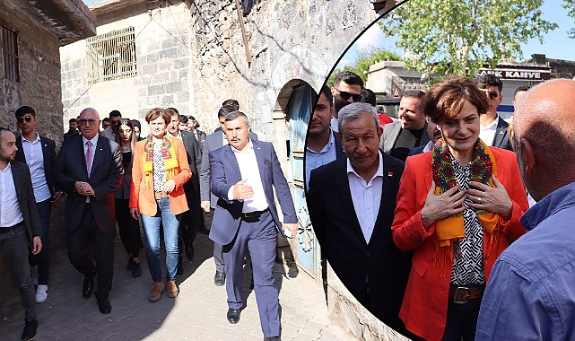 CHP İl Başkanı Kaftancıoğlu, Hilvan ve Siverek'te halkla buluştu