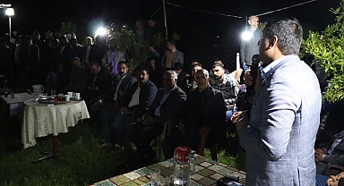 CHP Şanlıurfa, Karaköprü kırsalında halk buluşması düzenledi