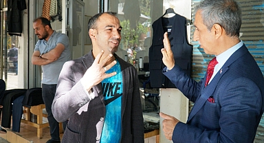 Dusak,  vatandaşlardan destek sözü aldı