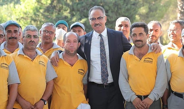 Eyyübiye Belediyesi işçi maaşlarında iyileştirme yaptı