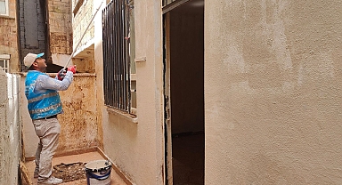 Eyyübiye’de boyama çalışmaları tamamlandı