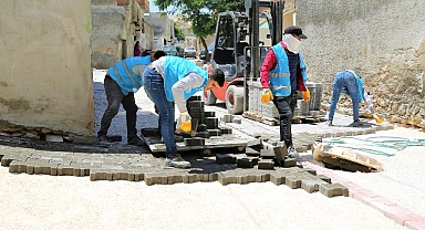 Eyyübiye’nin zorlu sokakları yenileniyor