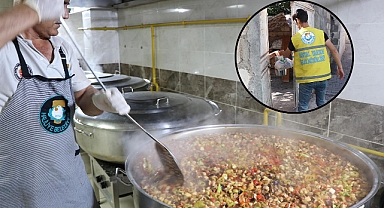 Haliliye’de sıcak yemekler hanelere ulaştırılıyor 