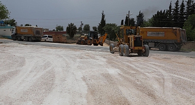 Haliliye’de üstyapı çalışmaları sürüyor