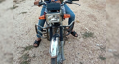 Hilvan’da evinin önündeki motosiklet çalındı