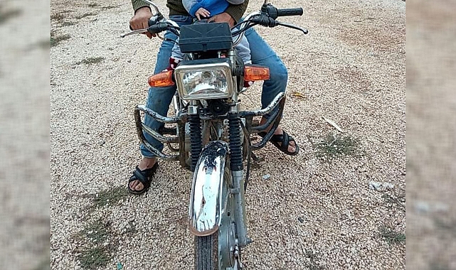 Hilvan’da evinin önündeki motosiklet çalındı