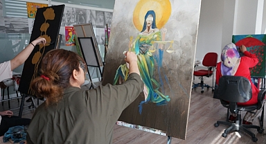 Karaköprü'de kadınlardan kurslara yoğun ilgi