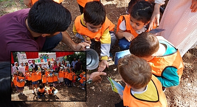 Karaköprü’de miniklere doğa ve ağaç sevgisi aşılanıyor