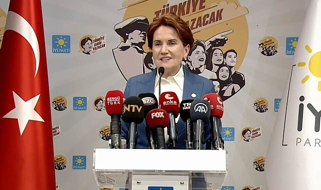 Meral Akşener de kameralar kaşısına geçti
