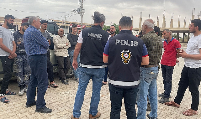 Narkotik ekipleri tarafından sanayi esnafına bilgilendirme