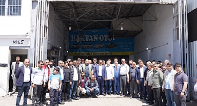 Sanayi esnafından Yetim'e tam destek