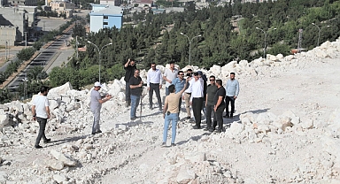Şanlıurfa'da deprem izolatörlü konutun ilk temeli atılıyor