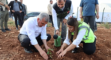 Şanlıurfa’da isot fideleri toprakla buluştu