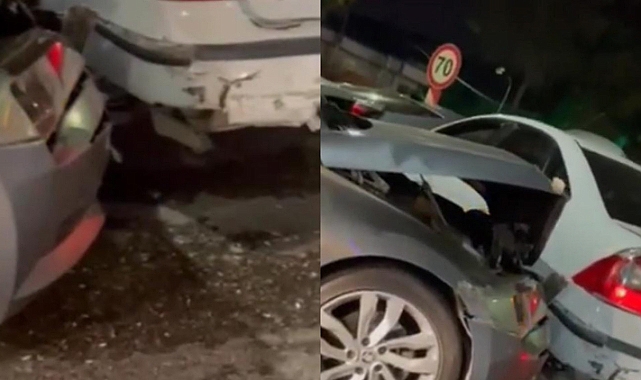 Taraftarlar kaza yaptı! Çok sayıda yaralı var