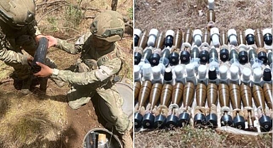 Terör örgütüne darbe! Silah ve mühimmat ele geçirildi