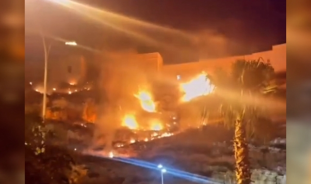 Urfa'da turizmin kalbinde yangın