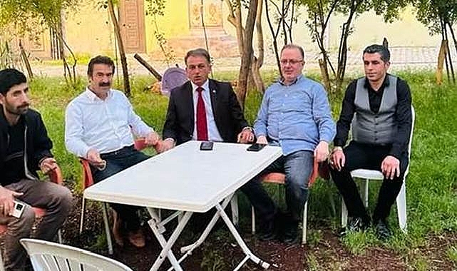 Vekil adayı Osman Özmen, çalışmalarına Hilvan'da devam etti