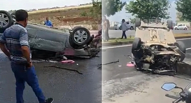 Viranşehir’de kaza! Yaralılar var