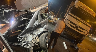 Viranşehir ölüm kavşağında yine tır kazası!