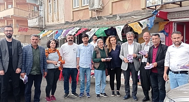 YSP Hilvan ilçe örgütü, çalışmalarına hız kesmeden devam ediyor