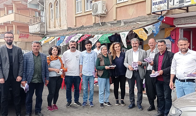 YSP Hilvan ilçe örgütü, çalışmalarına hız kesmeden devam ediyor