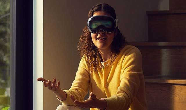 Apple, vision pro karma gerçeklik başlığını tanıttı