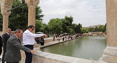 Balıklıgöl’de inşaatı devam eden kemerlerde son durum!