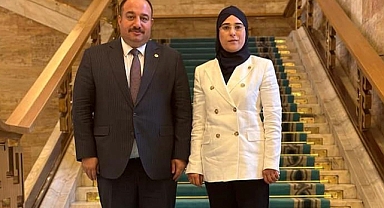 Başkan Ekinci’den vekil Yazmacı’ya hayırlı olsun ziyareti