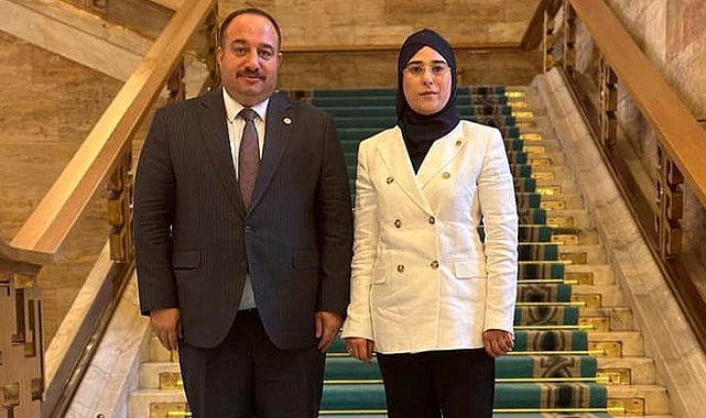 Başkan Ekinci’den vekil Yazmacı’ya hayırlı olsun ziyareti