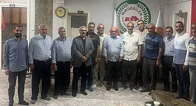 Başkan İbrahim Esin yönetimi ile bir araya geldi