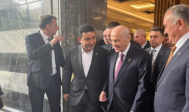 Başkan Özyavuz, Devlet Bahçeli ile bir araya geldi