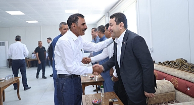 Başkan Özyavuz: Harranlı hemşerileriyle bayramlaştı