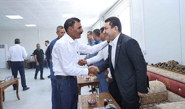 Başkan Özyavuz: Harranlı hemşerileriyle bayramlaştı