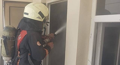 Ceylanpınar’da bir evde korkutan yangın! 