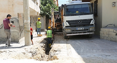 Eyyübiye’de doğalgaz çalışmaları devam ediyor