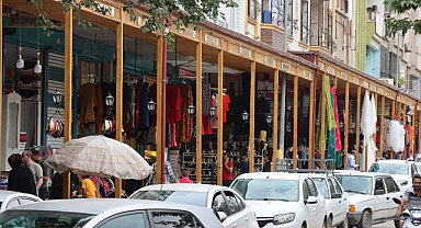 Eyyüp Peygamber Caddesinde sundurma çalışması tamamlandı