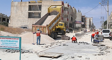 Haliliye’de üst yapı çalışmaları devam ediyor
