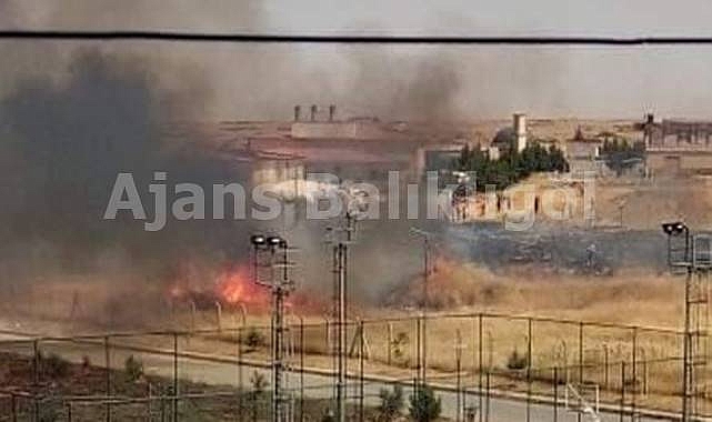 Hilvan Cezaevi kampüsünde yangın