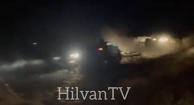 Hilvan'da ekili arazide büyük yangın!