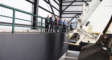 Hilvan'da Katı Atık Aktarım İstasyonu ilk transferini yaptı